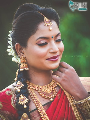 Bridal Makeup for Wedding by Skulpt Makeup Artist